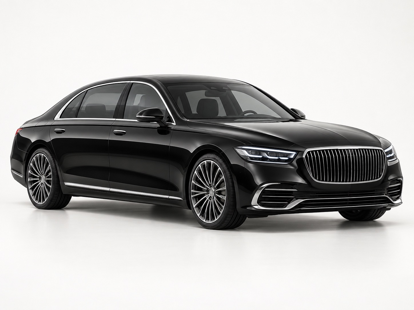 First class luxury sedan for VIP transfers from Lyon