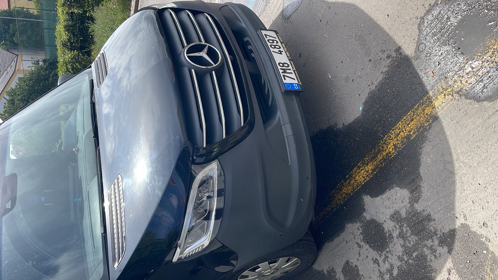 Mercedes passenger van in an owner-supplied photograph